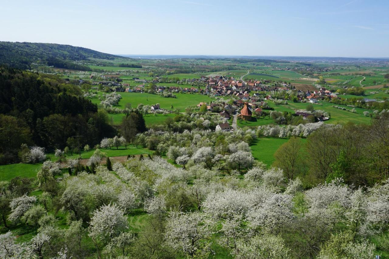 Berg-Gasthof Hoetzelein Kunreuth Eksteriør bilde